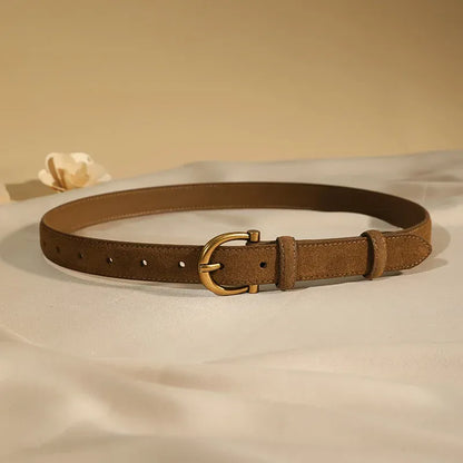 Ceinture en daim femme CeinturesCuir