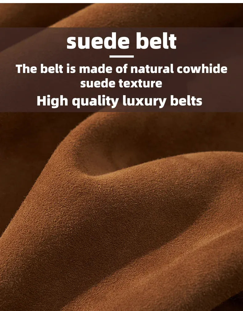 Ceinture en daim femme CeinturesCuir