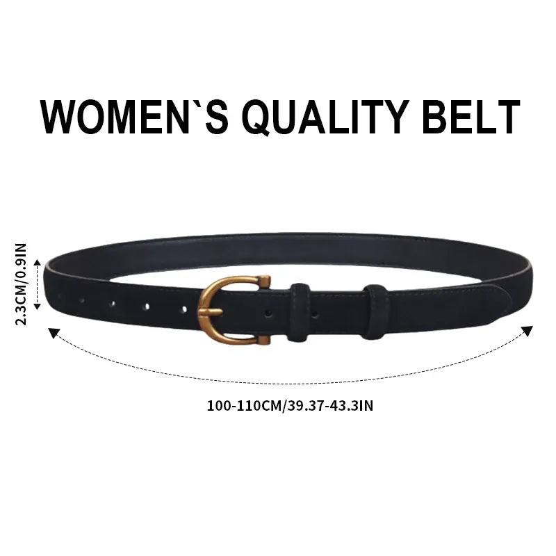 Ceinture en daim femme CeinturesCuir