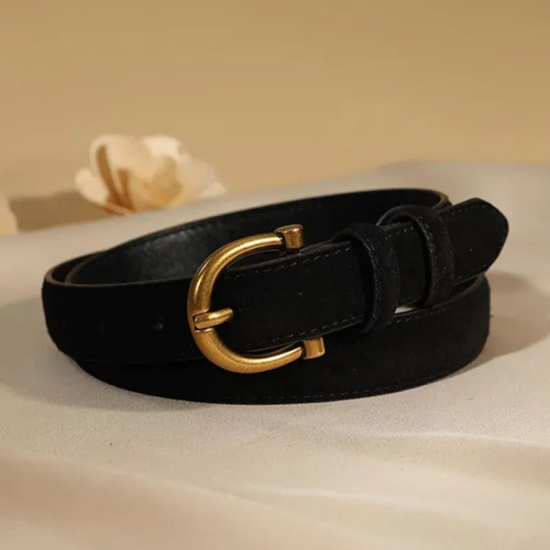 Ceinture en daim femme CeinturesCuir