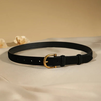 Ceinture en daim femme CeinturesCuir