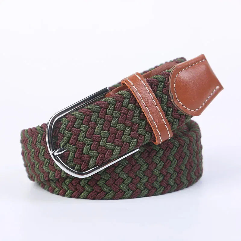 FB green coffee / 3.3cmX130cm Ceinture en tissu femme CeinturesCuir