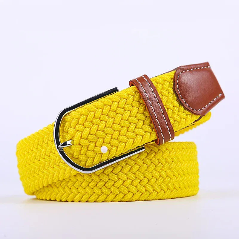 FB  yellow / 3.3cmX120cm Ceinture en tissu femme CeinturesCuir
