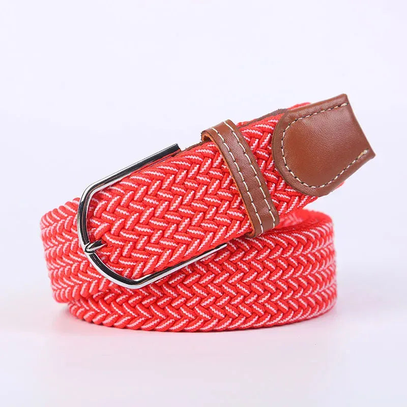 FB red jian white / 3.3cmX120cm Ceinture en tissu femme CeinturesCuir