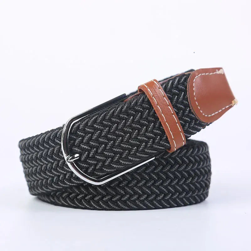 FB black jian gray / 3.3cmX120cm Ceinture en tissu femme CeinturesCuir