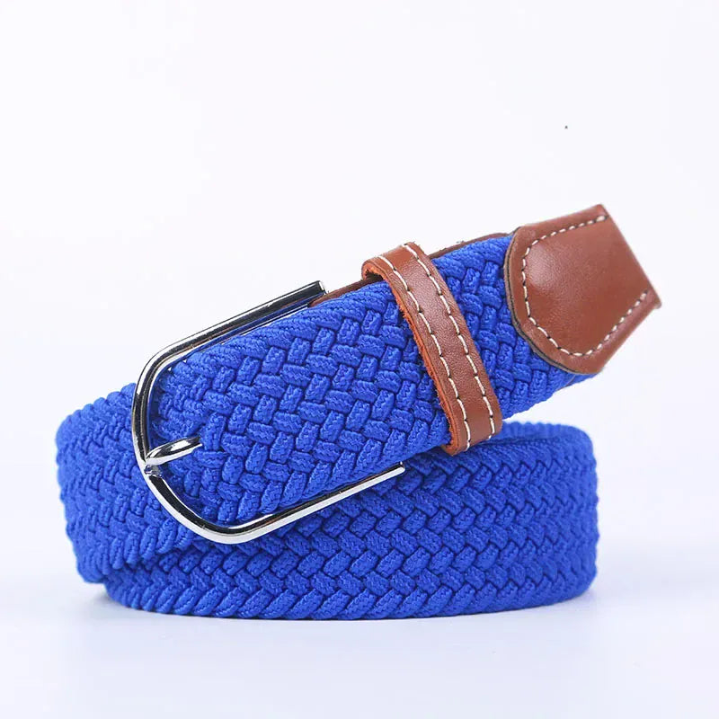 FB royal blue / 3.3cmX107cm Ceinture en tissu femme CeinturesCuir