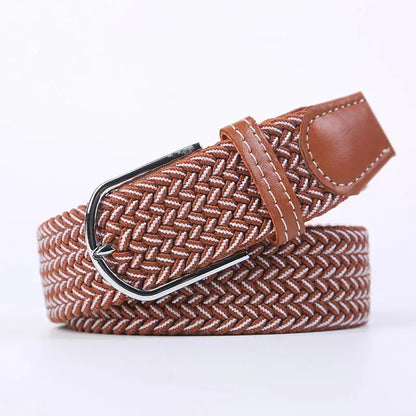 FB brown jian white / 3.3cmX107cm Ceinture en tissu femme CeinturesCuir