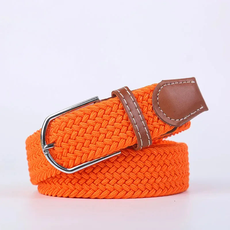 FB orange / 3.3cmX130cm Ceinture en tissu femme CeinturesCuir