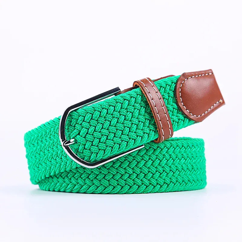 FB  green / 3.3cmX130cm Ceinture en tissu femme CeinturesCuir