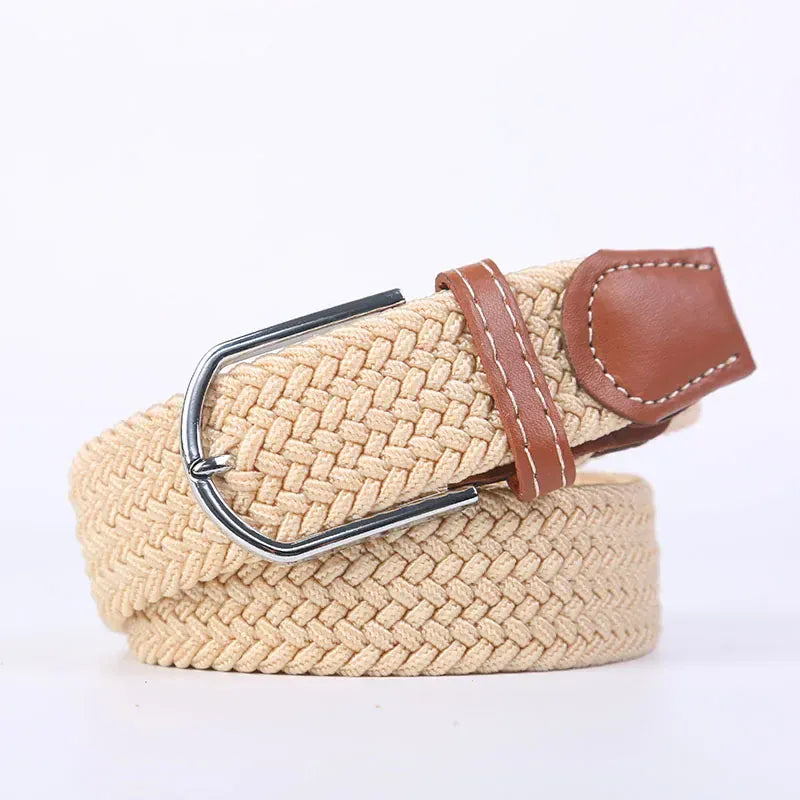 FB beige yellow / 3.3cmX130cm Ceinture en tissu femme CeinturesCuir