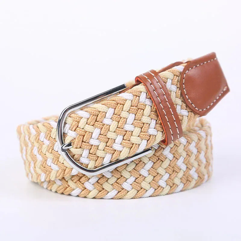 FB khaki beige / 3.3cmX130cm Ceinture en tissu femme CeinturesCuir