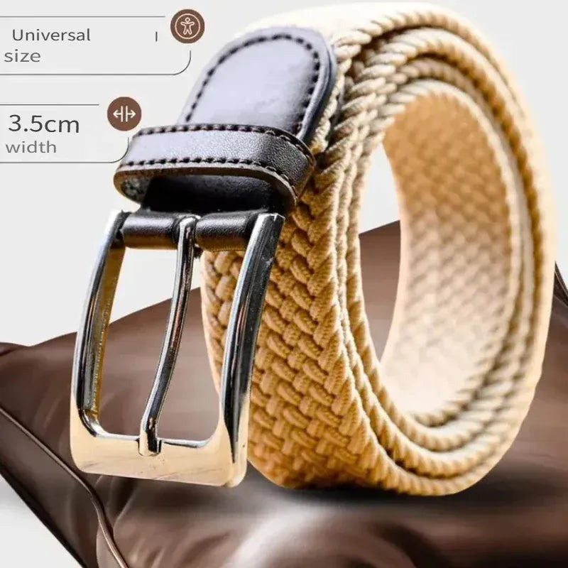 Ceinture en Tissu Homme Blanc Ma boutique