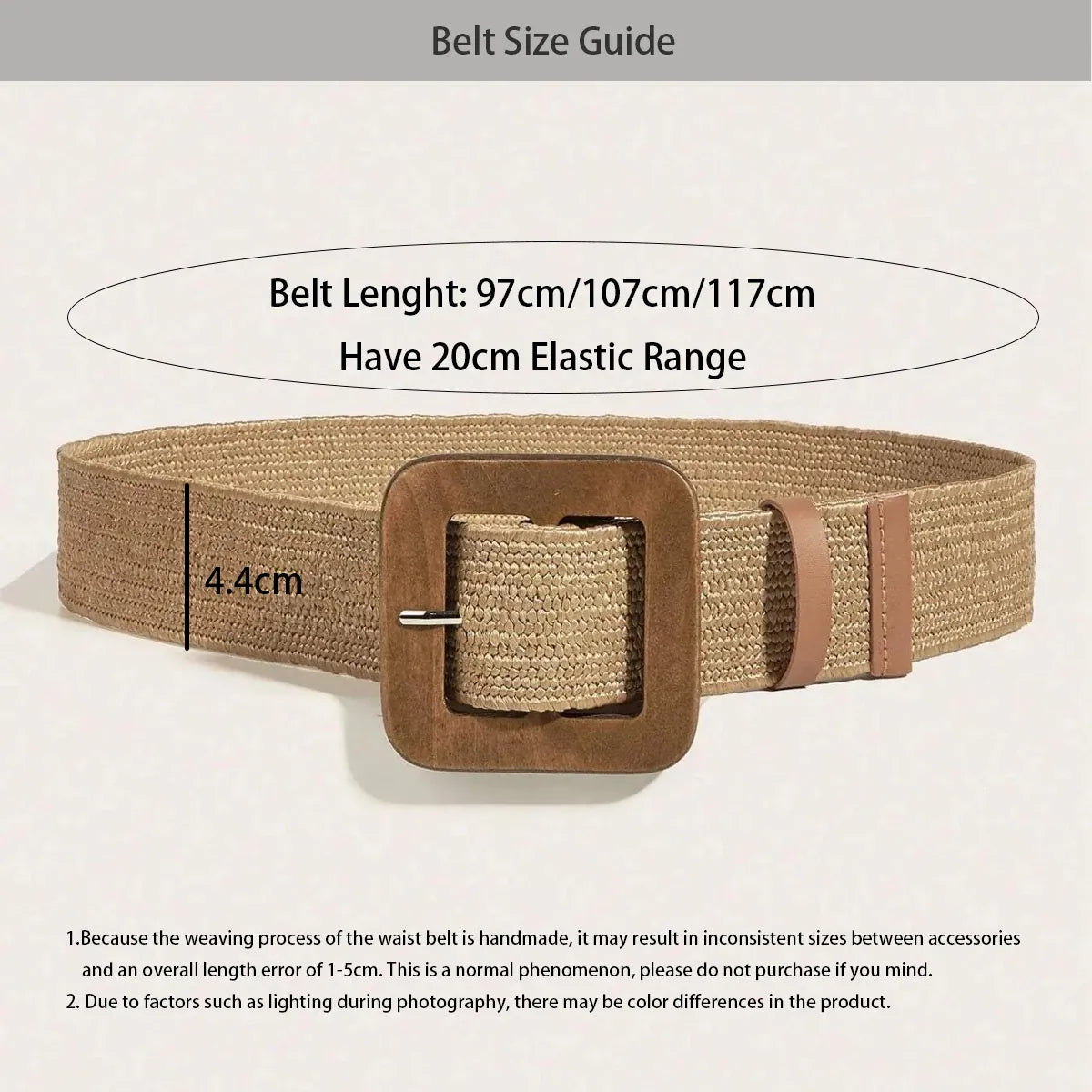 Ceinture femme en paille CeinturesCuir