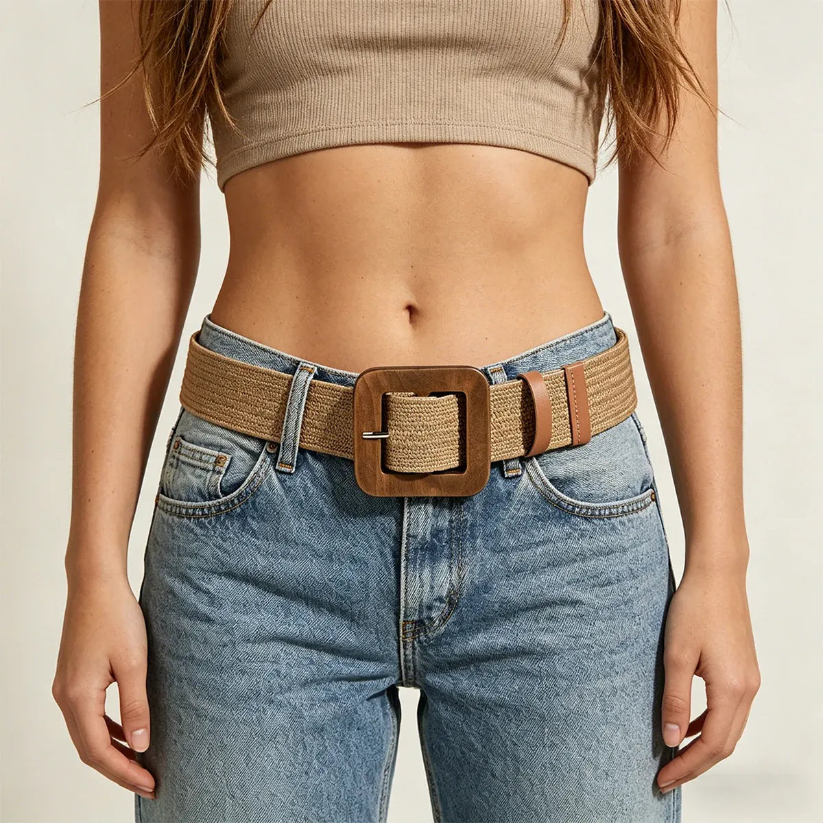Ceinture femme en paille CeinturesCuir