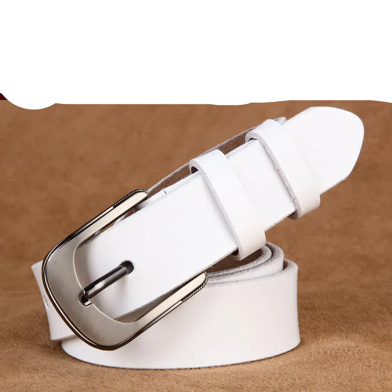 Blanc / 105cm Ceinture Femme Tendance Boucle à Ardillon Ma boutique