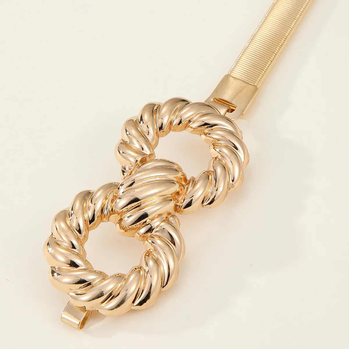 Ceinture fine dorée CeinturesCuir