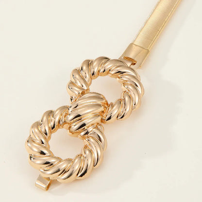 Ceinture fine dorée CeinturesCuir