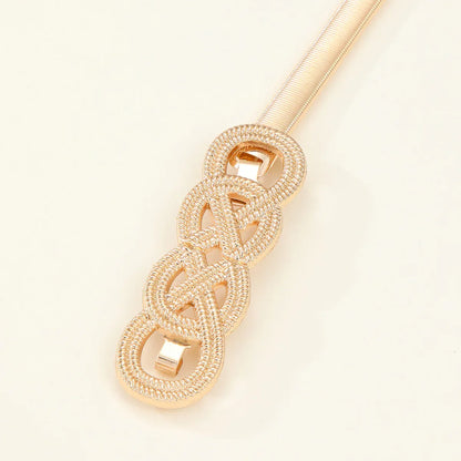 Ceinture fine dorée CeinturesCuir