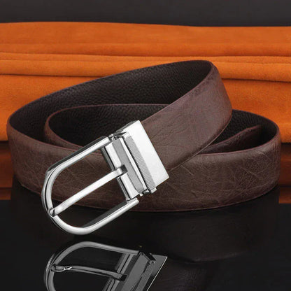 Marron Boucle Argent / 120cm Ceinture Fine Elégante Costume Homme Ma boutique