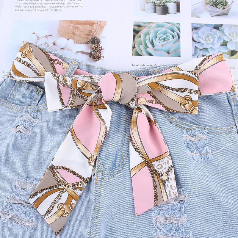 Ceinture foulard pour robe CeinturesCuir