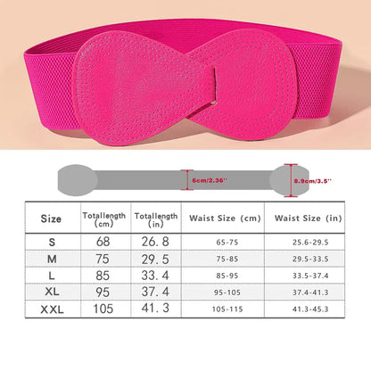 Rose Red / XXL ceinture grosse boucle femme CeinturesCuir
