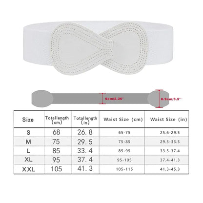 WHITE / XXL ceinture grosse boucle femme CeinturesCuir