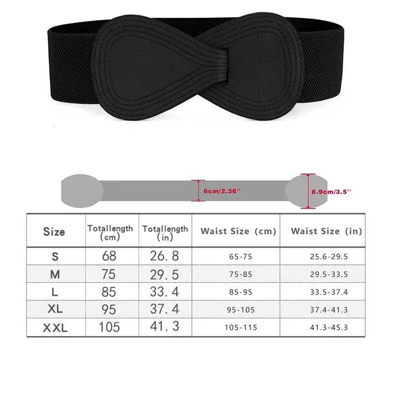 black / XL ceinture grosse boucle femme CeinturesCuir