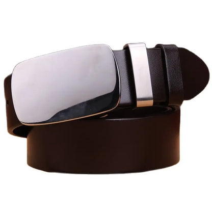 Ceinture Homme 40 ans : L'Élégance Intemporelle du Cuir Authentique coffee ring / 125cm