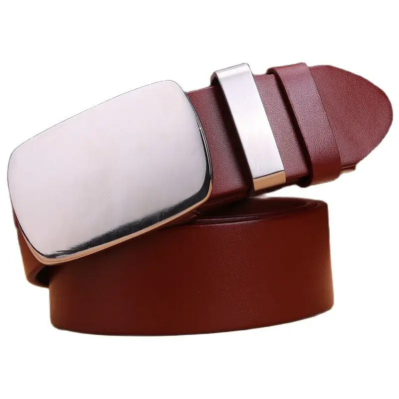 Ceinture Homme 40 ans : L'Élégance Intemporelle du Cuir Authentique red ring / 125cm