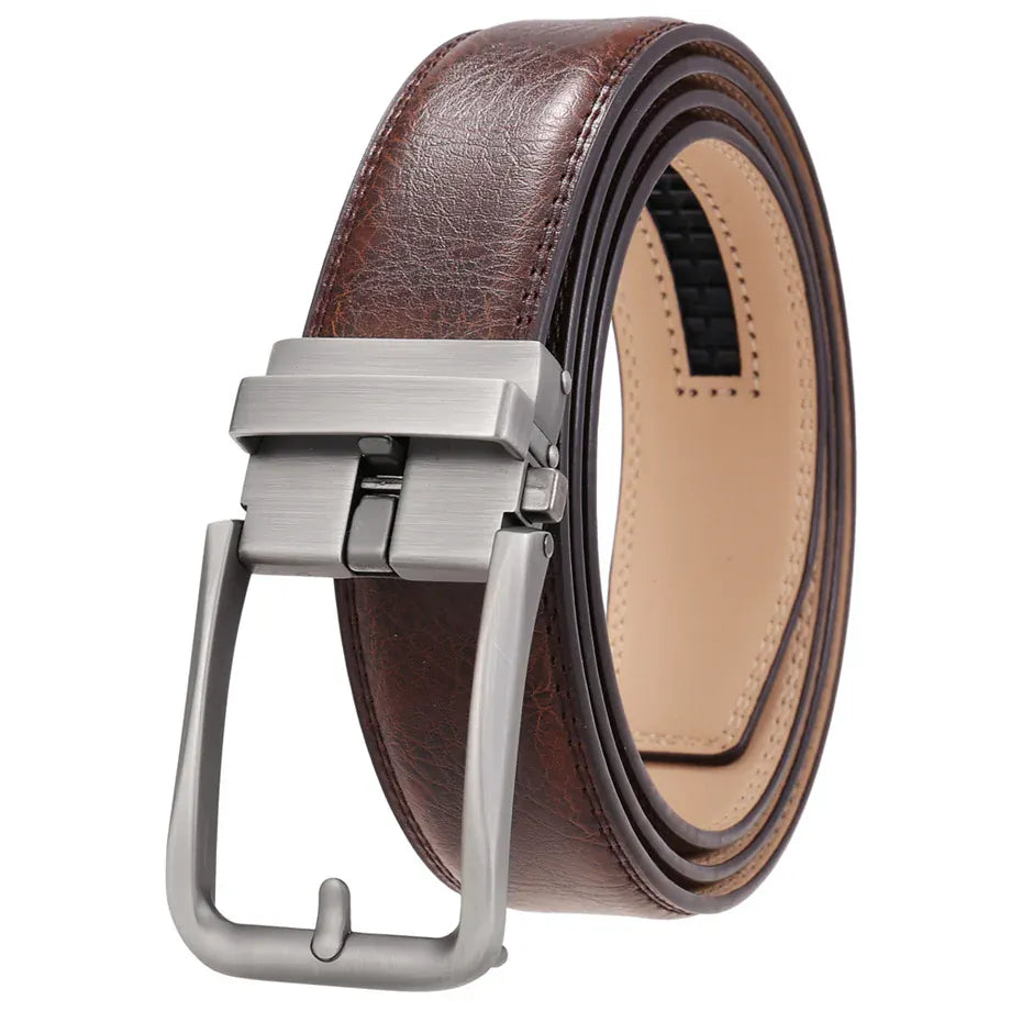 Ceinture Homme à Crémaillère : L'Élégance à votre service F / 110cm