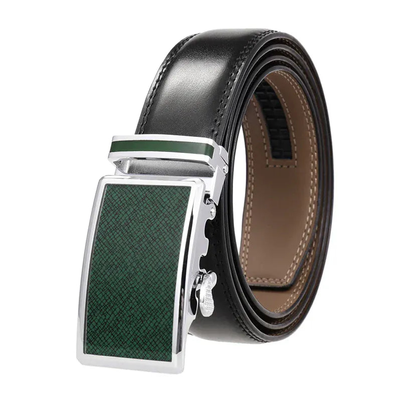 Noir - Boucle Vert / 125cm Ceinture Homme Avocat Ma boutique