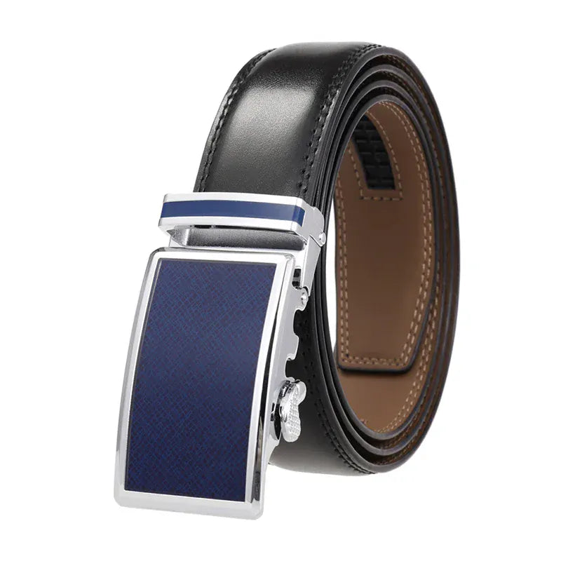 Noir - Boucle Bleu / 100cm Ceinture Homme Avocat Ma boutique