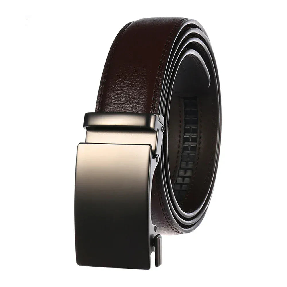 Marron A / 120cm Ceinture Homme Banquier Ma boutique