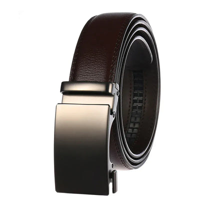 Marron A / 120cm Ceinture Homme Banquier Ma boutique
