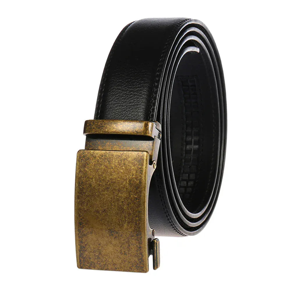 Noir B / 125cm Ceinture Homme Banquier Ma boutique