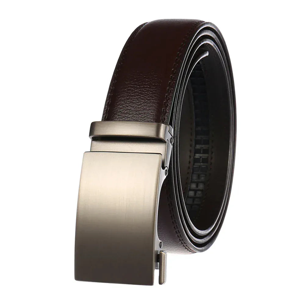 Marron C / 110cm Ceinture Homme Banquier Ma boutique