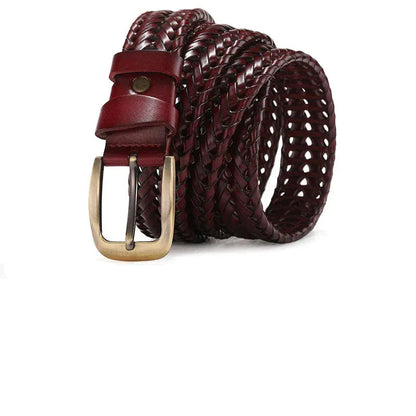 Rouge bordeau / 120cm Ceinture Homme Cadeau Fête des Pères Ma boutique