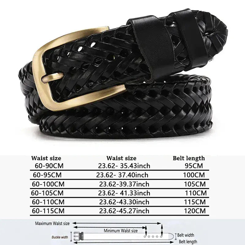 Noir / 105cm Ceinture Homme Cadeau Fête des Pères Ma boutique