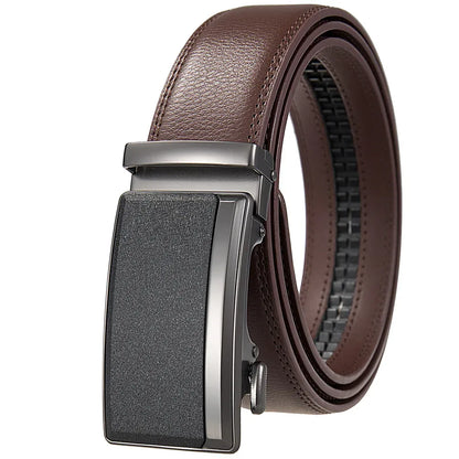 Ceinture Homme Cérémonie Chic – Élégance et Raffinement au Quotidien Marron / 140cm