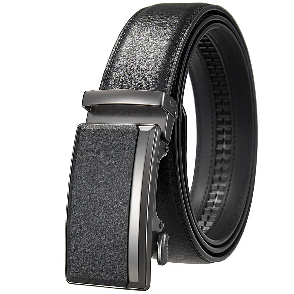 Ceinture Homme Cérémonie Chic – Élégance et Raffinement au Quotidien Noir / 160cm