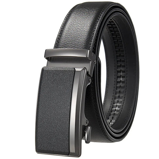 Ceinture Homme Cérémonie Chic – Élégance et Raffinement au Quotidien Noir / 160cm
