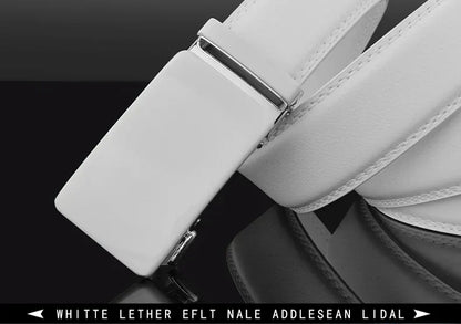 Ceinture homme costume Blanche Ma boutique