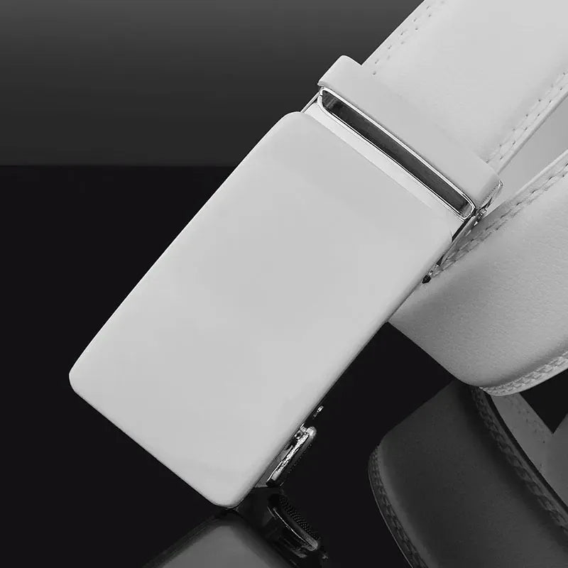 Ceinture homme costume Blanche Ma boutique