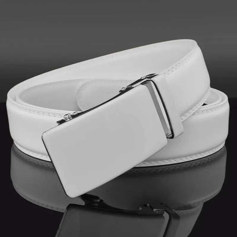 Ceinture homme costume Blanche Ma boutique
