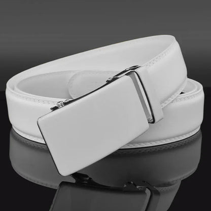Ceinture homme costume Blanche Ma boutique