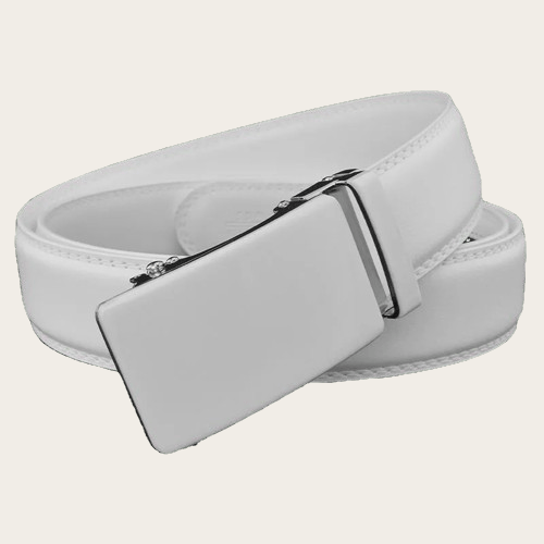 Ceinture homme costume Blanche Ma boutique