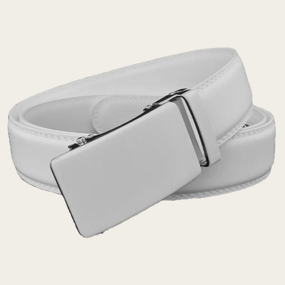 Ceinture homme costume Blanche Ma boutique
