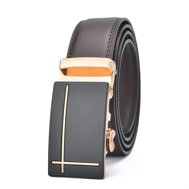 Marron Boucle Or / 110cm Ceinture Homme Costume Gris Ma boutique