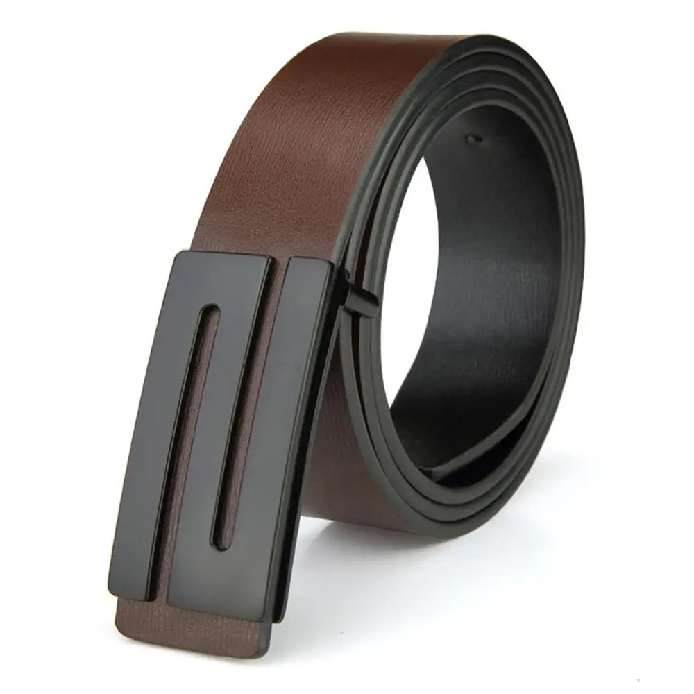 Ceinture homme entrepreneur : élégance, qualité et assurance  Marron - E / 105cm