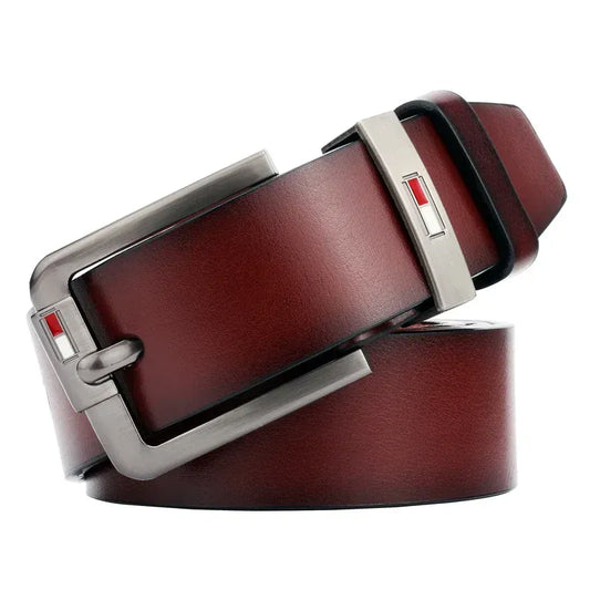 Ceinture Homme Marron Cuir – Élégance Classique et Style Intemporel Marron 1 / 110cm